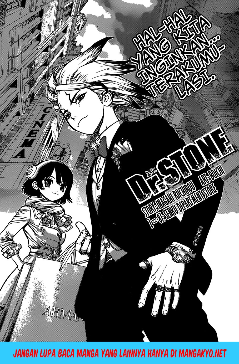 Dr. Stone Chapter 87 Gambar 1