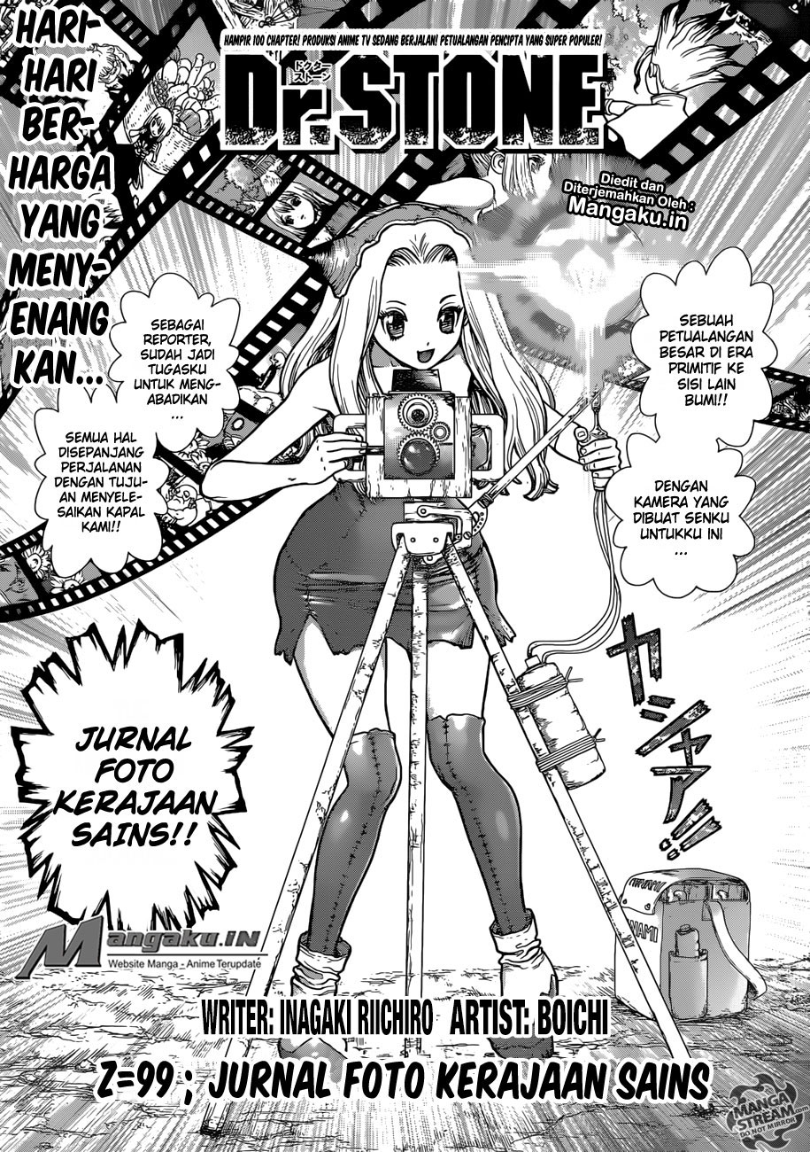 Dr. Stone Chapter 99 Gambar 1