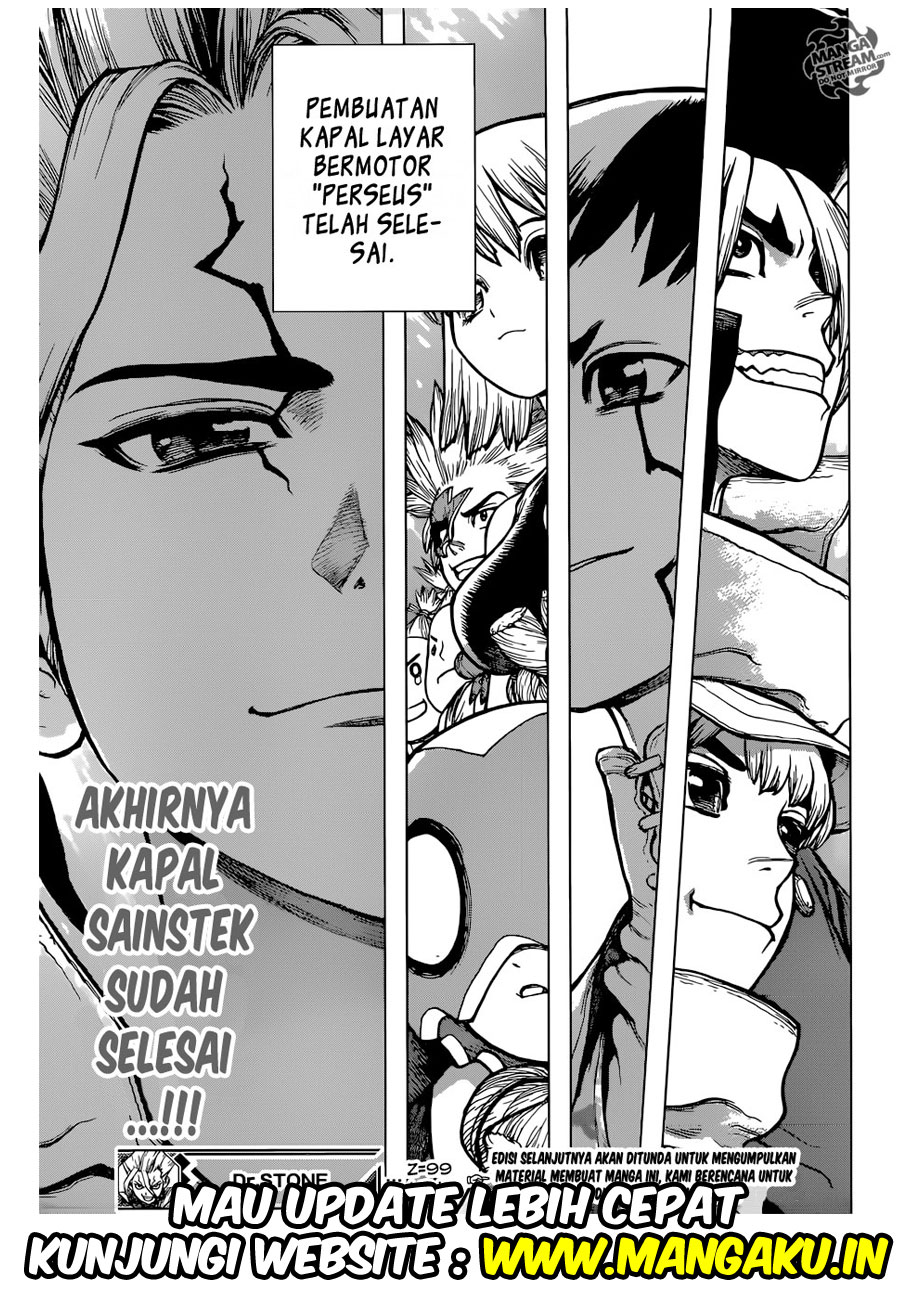 Dr. Stone Chapter 99 Gambar 18
