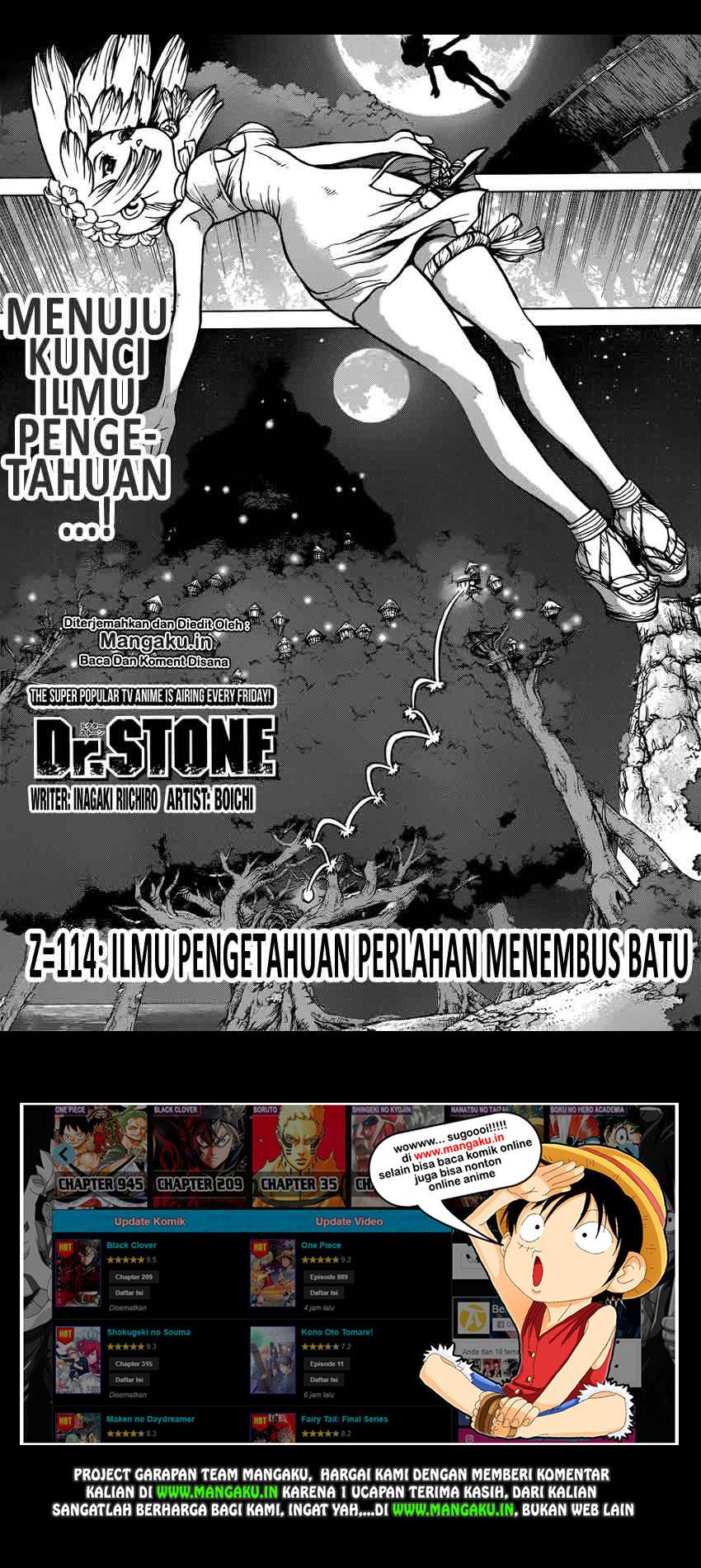Dr. Stone Chapter 114 Gambar 2