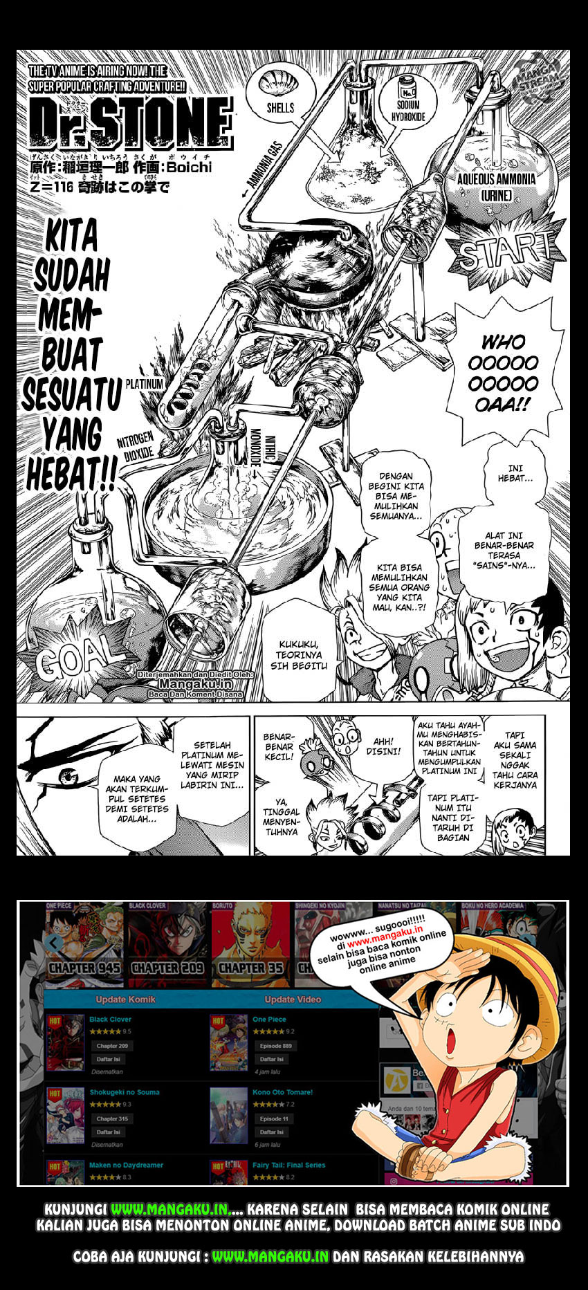 Dr. Stone Chapter 116 Gambar 2