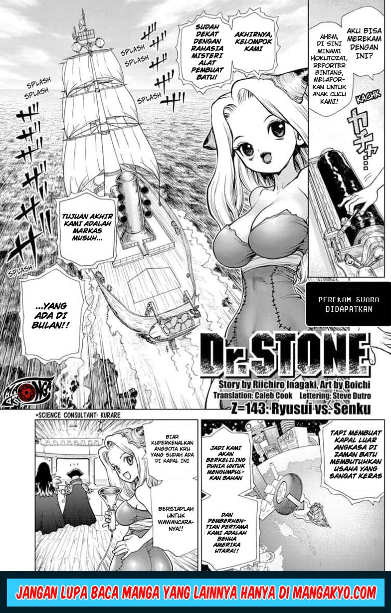 Dr. Stone Chapter 143 Gambar 1