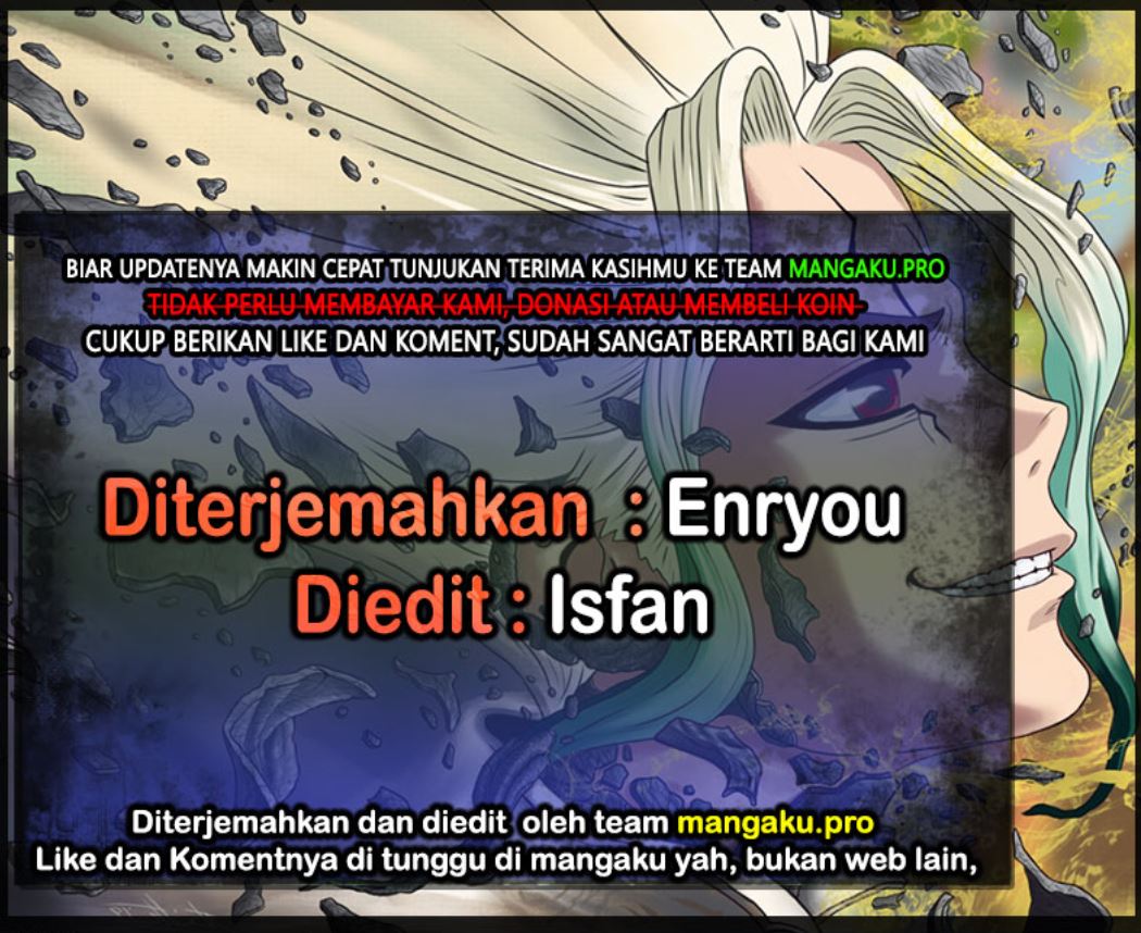Dr. Stone Chapter 180 Gambar 1