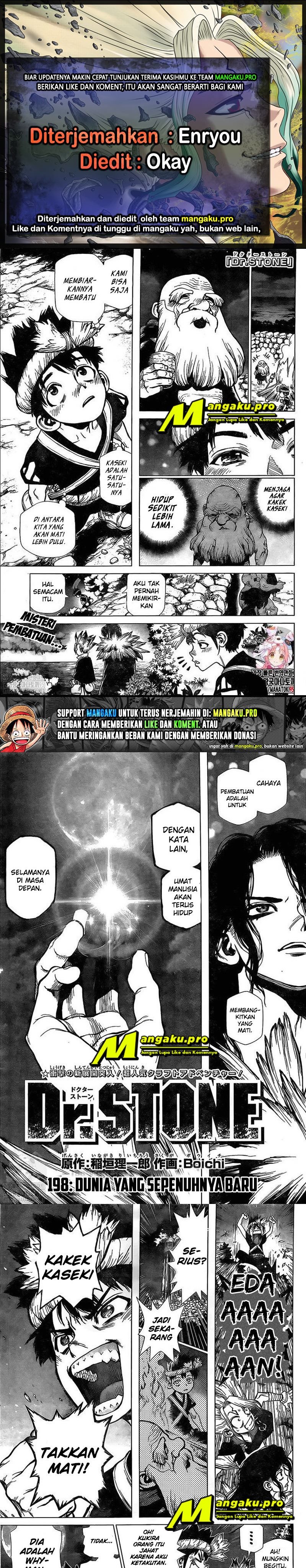 Dr. Stone Chapter 198 Gambar 1