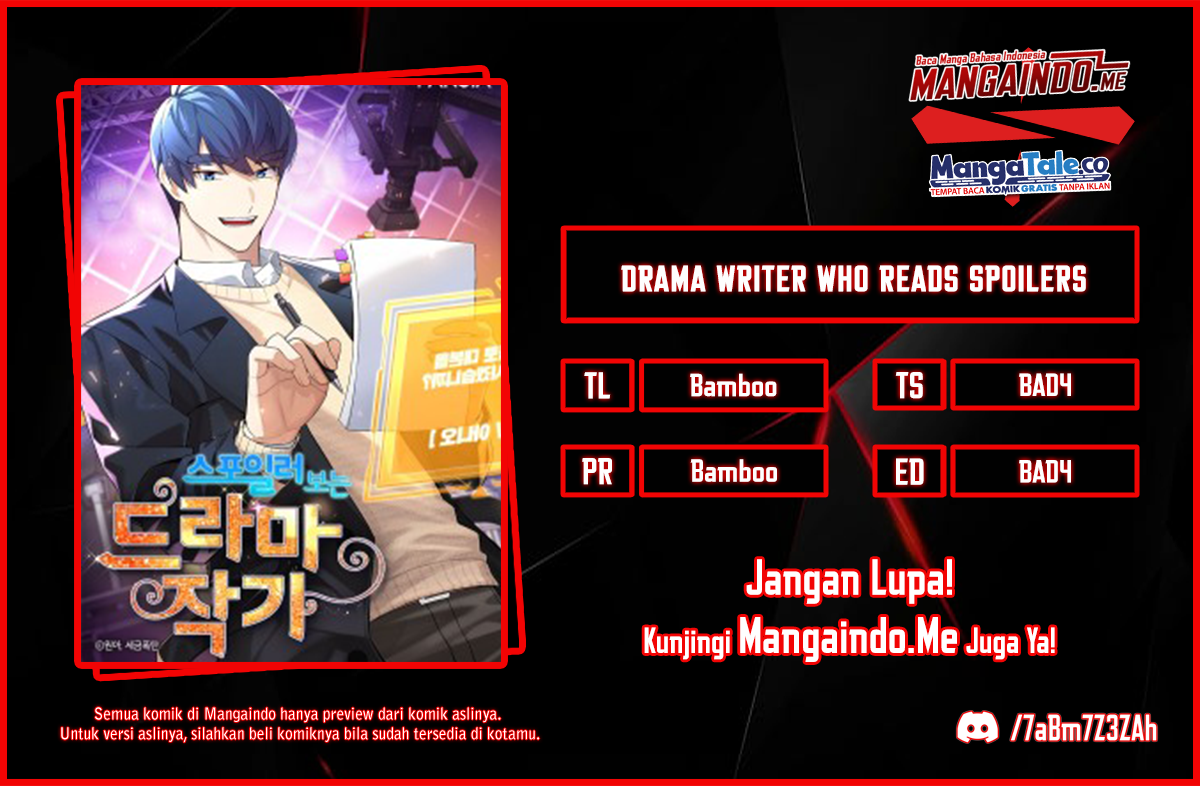 Drama Writer Who Reads Spoilers Chapter 02 Gambar 1