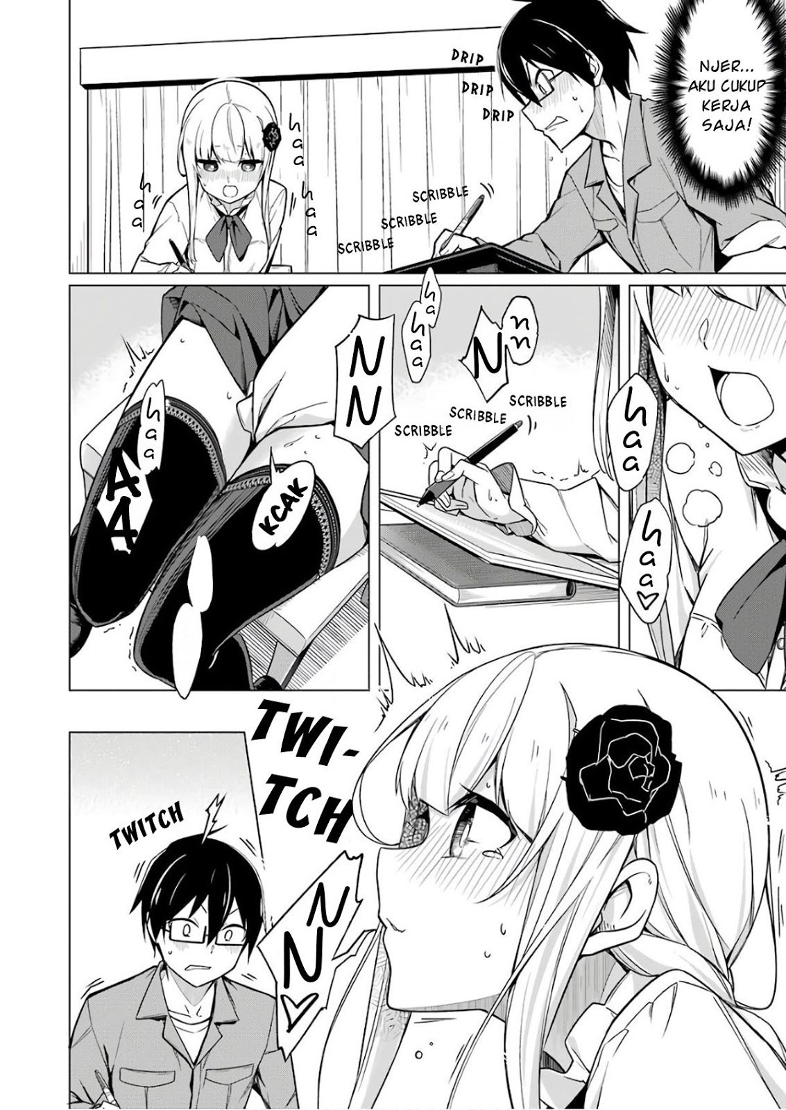 Drawing While Masturbating Chapter 01 Gambar 17