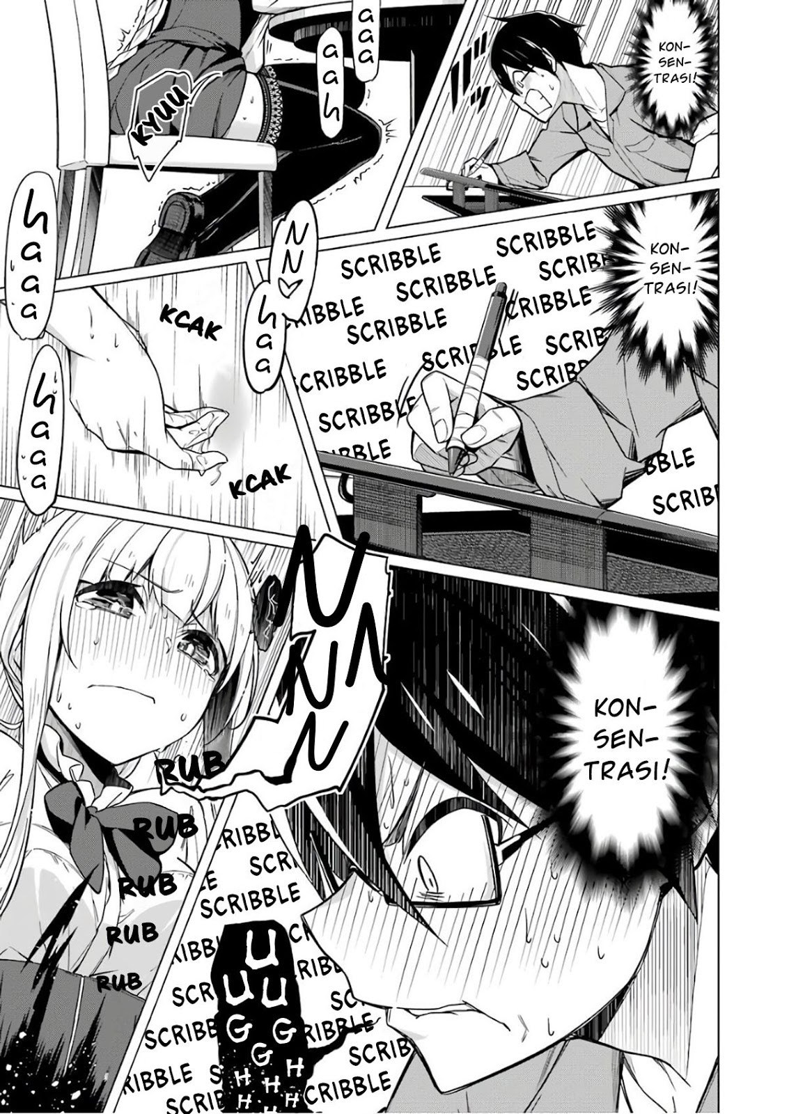 Drawing While Masturbating Chapter 01 Gambar 18
