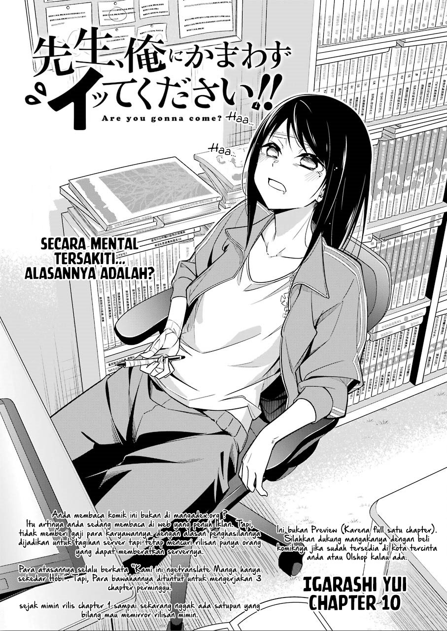 Drawing While Masturbating Chapter 10 Gambar 1