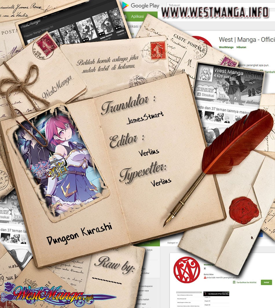 Dungeon Kurashi no Moto Yuusha Chapter 14 Gambar 1