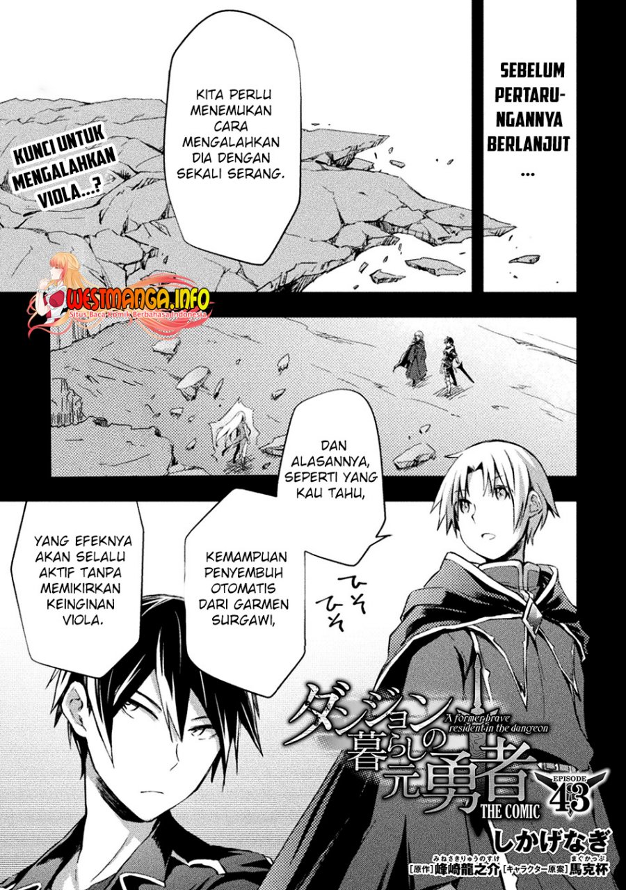 Dungeon Kurashi no Moto Yuusha Chapter 43 Gambar 4