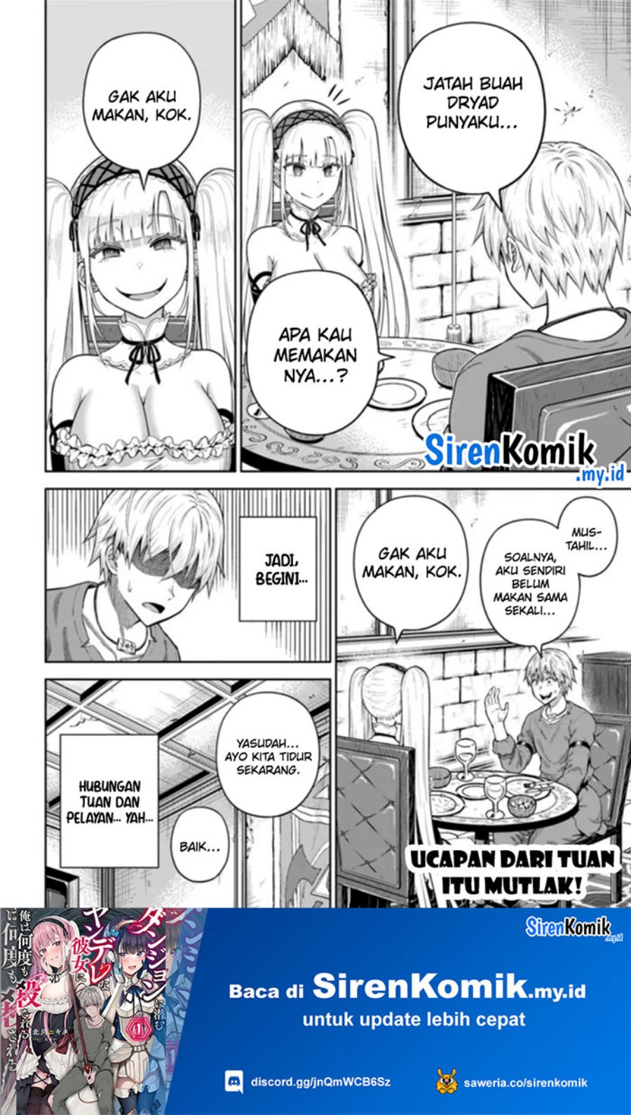 Dungeon ni Hisomu Yandere na Kanojo ni Ore wa Nando mo Korosareru Chapter 11 Gambar 31