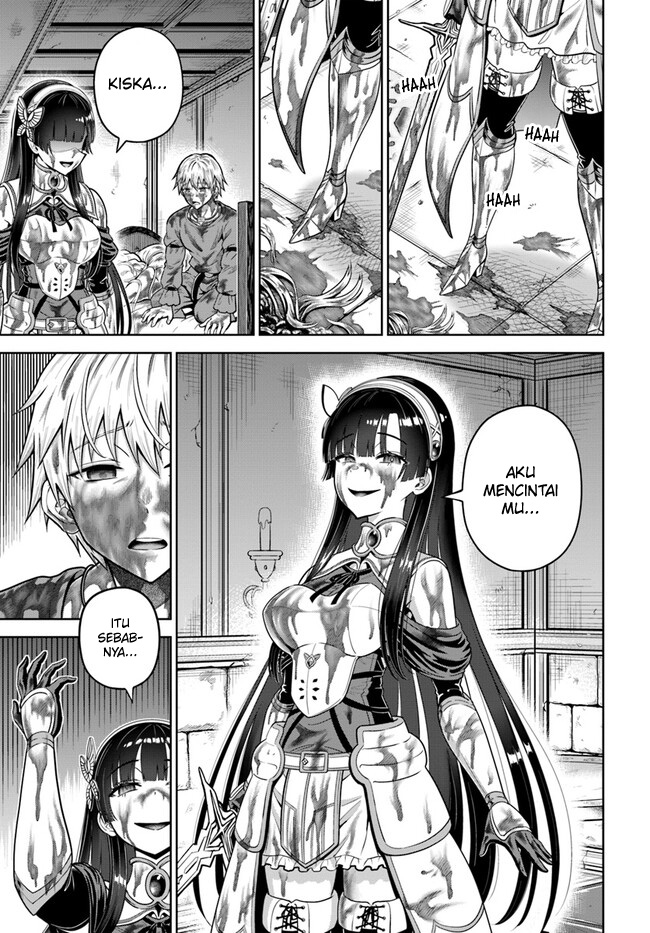 Dungeon ni Hisomu Yandere na Kanojo ni Ore wa Nando mo Korosareru Chapter 13 Gambar 8