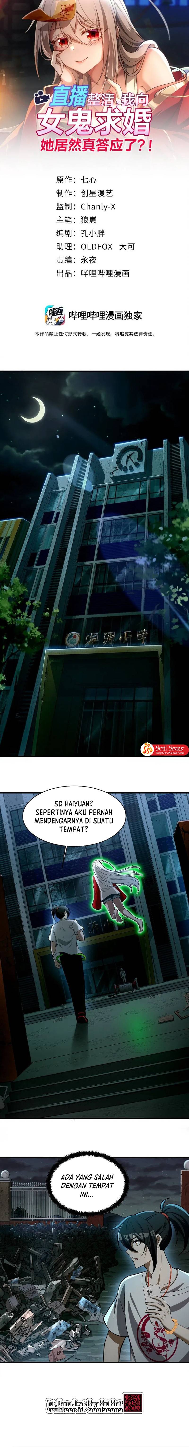 During The Live Streaming, I Proposed To A Female Ghost Chapter 07 Gambar 3