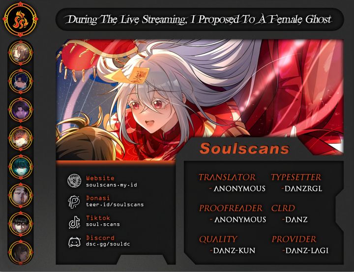 During The Live Streaming, I Proposed To A Female Ghost Chapter 35 Gambar 1
