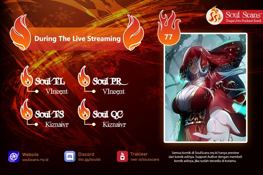 During The Live Streaming, I Proposed To A Female Ghost Chapter 77 Gambar 1