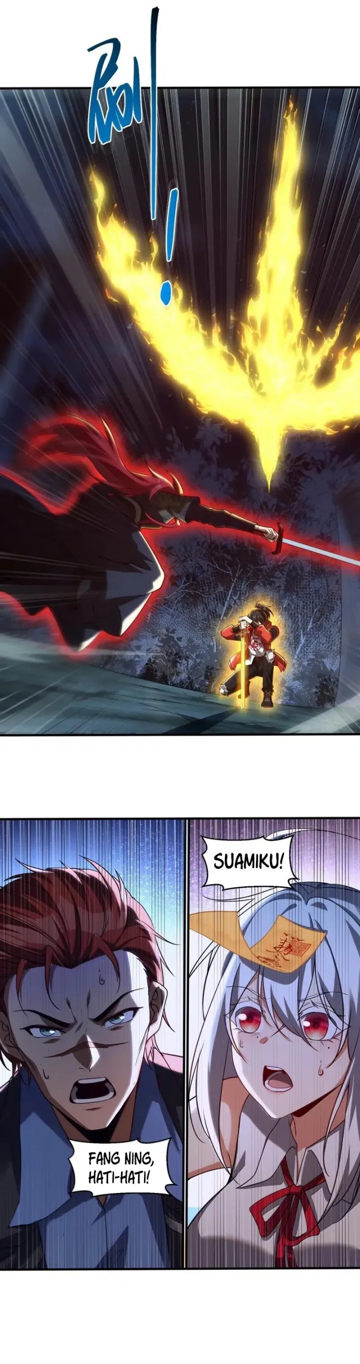 During The Live Streaming, I Proposed To A Female Ghost Chapter 100 Gambar 9