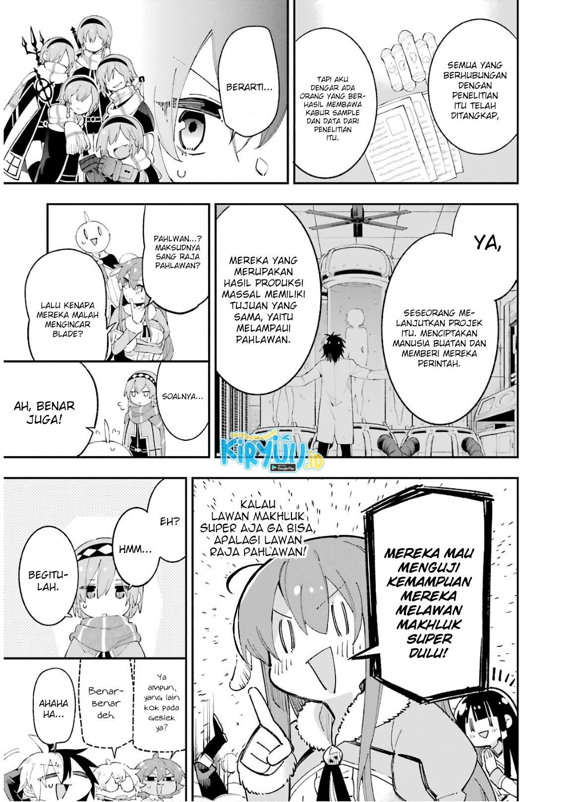 Eiyuu Kyoushitsu (Reboot) Chapter 14.2 Gambar 14