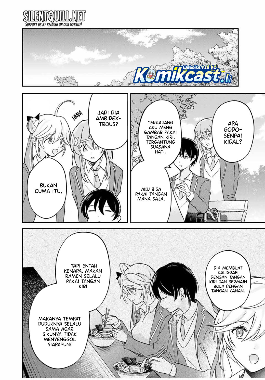 Eiyuu to Majo no Tensei Rabu Kome Chapter 21 Gambar 5