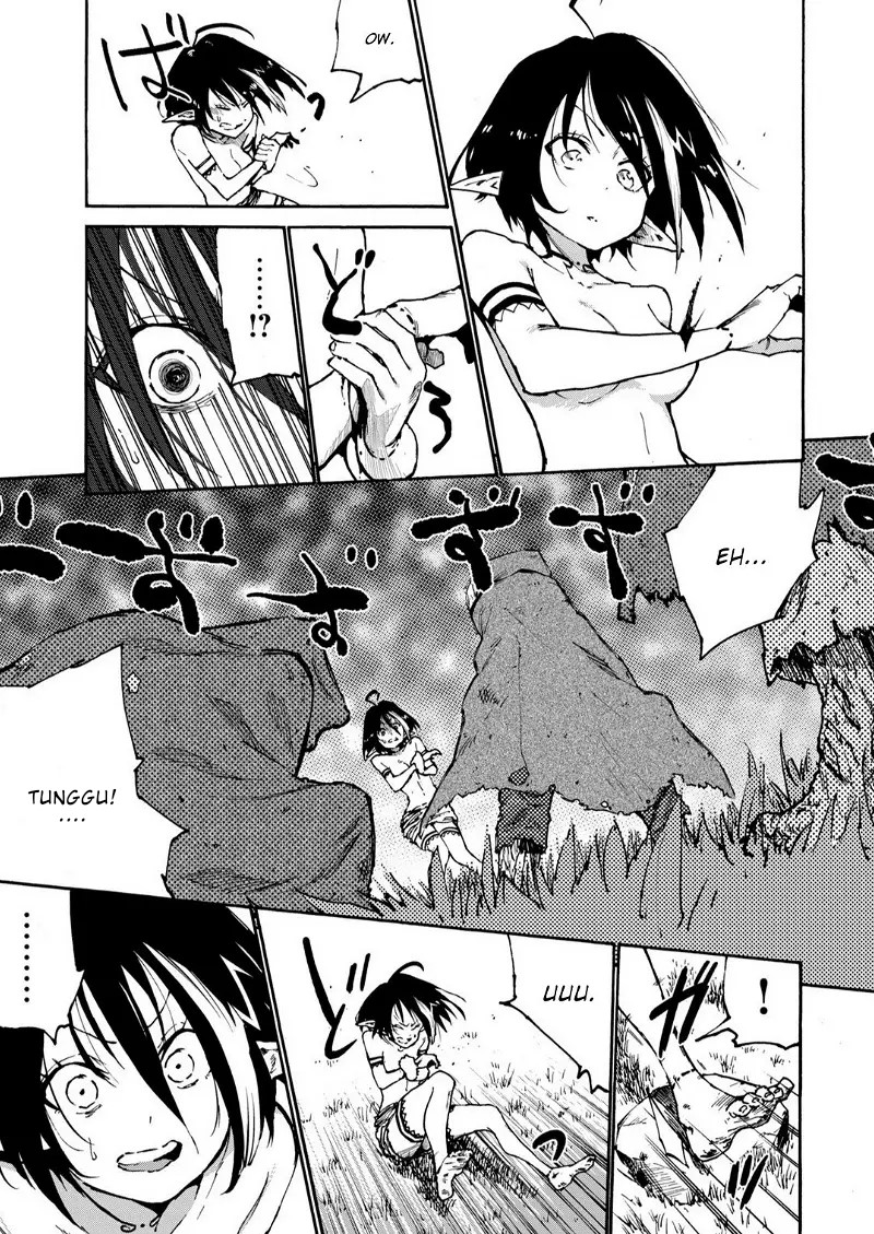 Elf Deck To Senjou Gurashi Chapter 01 Gambar 22