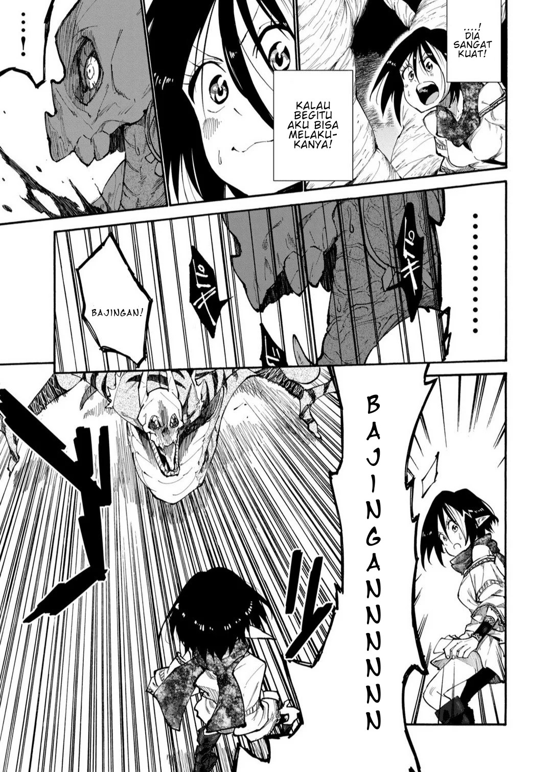 Elf Deck To Senjou Gurashi Chapter 01 Gambar 42