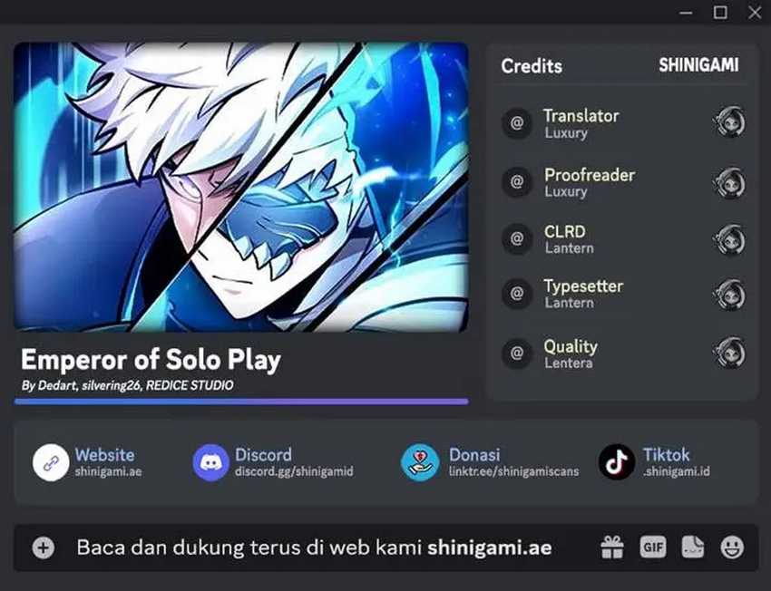 Emperor Of Solo Play Chapter 11 Gambar 1