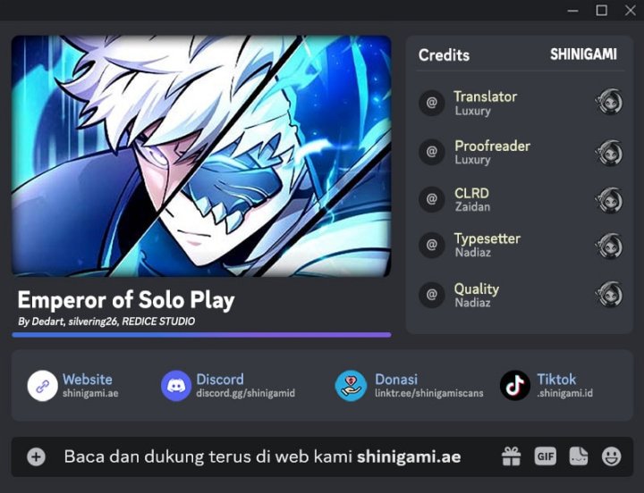 Emperor Of Solo Play Chapter 18 Gambar 1