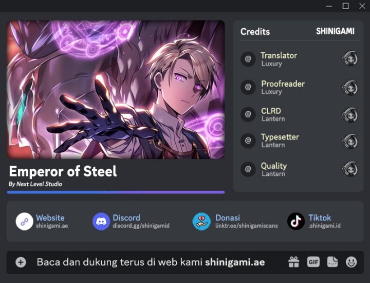 Emperor Of Steel Chapter 41 Gambar 1