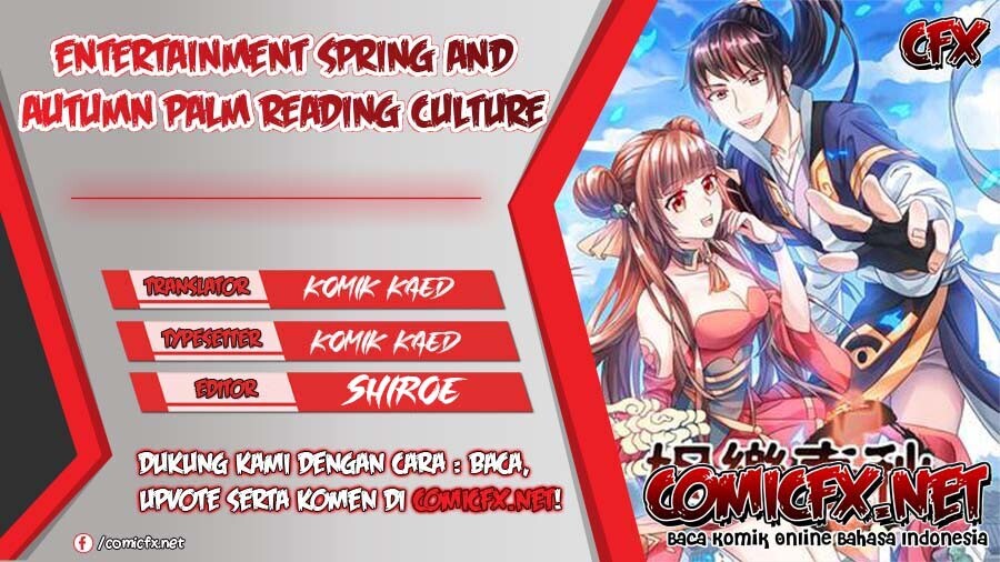 Entertainment Spring And Autumn Palm Reading Culture Chapter 02 Gambar 1