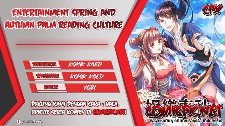 Entertainment Spring And Autumn Palm Reading Culture Chapter 03 Gambar 1