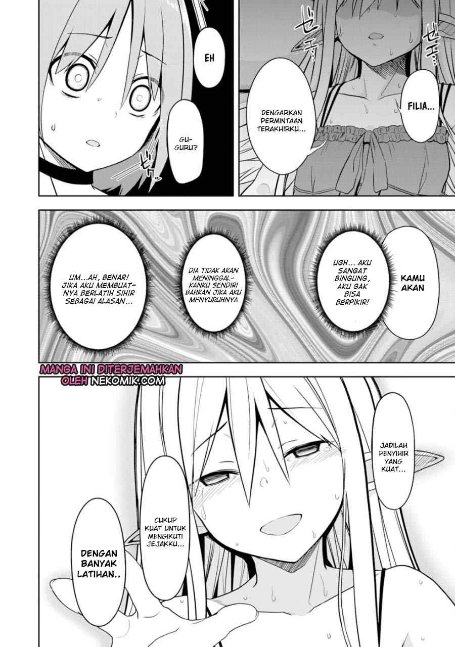 Eroi Koto Suru Tame ni Kyonyuu Bishoujo Dorei o Katta Hazu ga, Oshishou-sama to Shitawa Rete Omotta Toori ni Ikanaku Naru Hanashi Chapter 04 Gambar 27