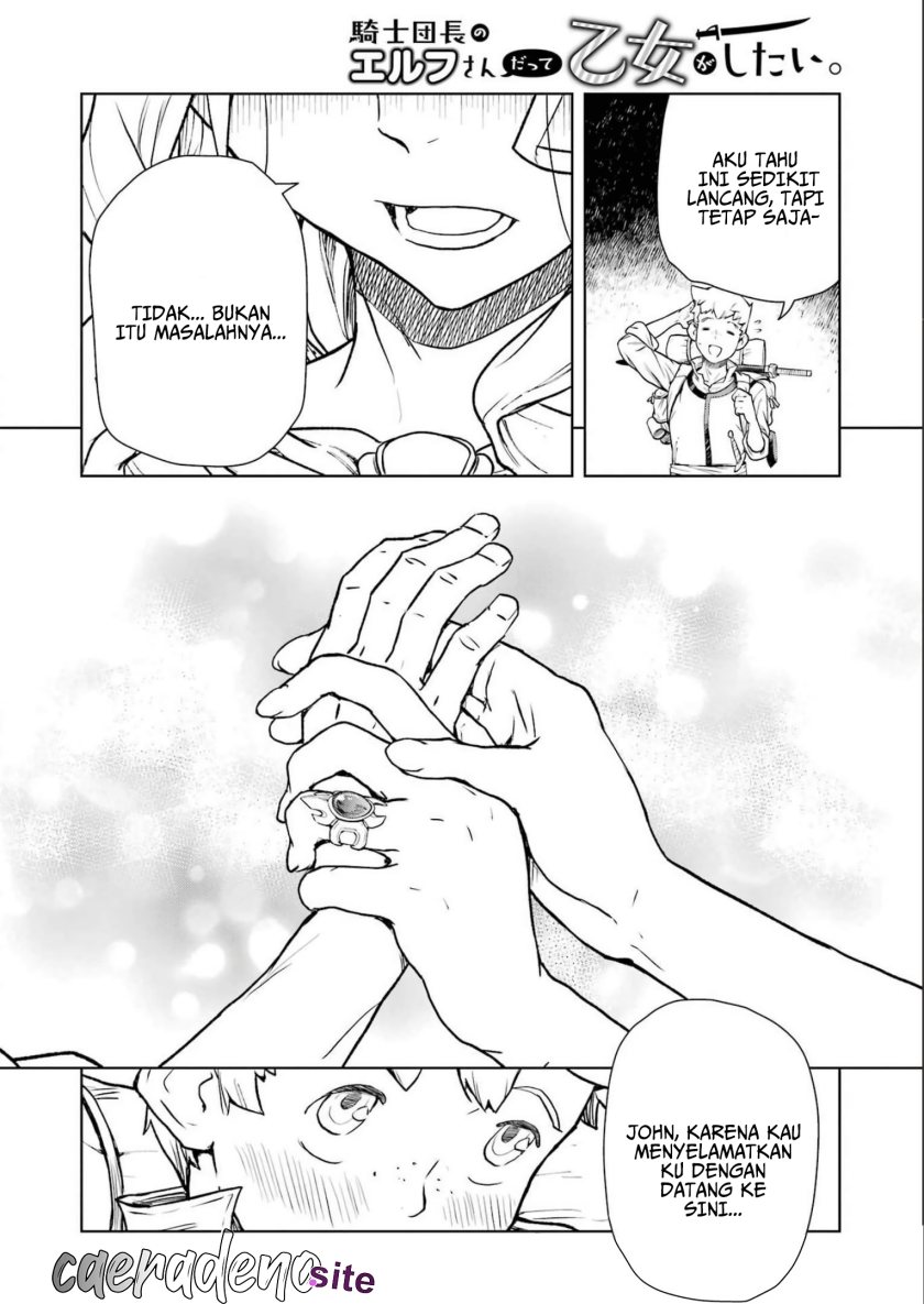 Even the Captain Knight, Miss Elf, Wants to be a Maiden Chapter 02 Gambar 19