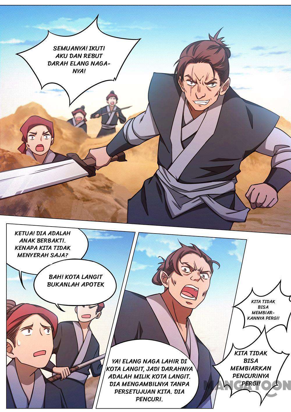 Everlasting God of Sword Chapter 71 Gambar 16