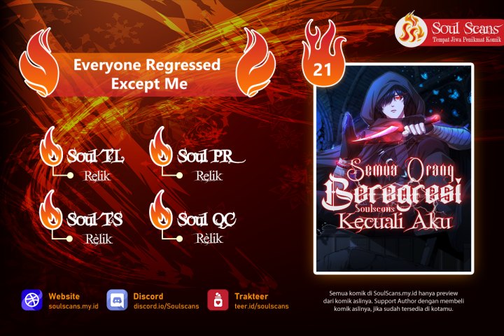 Everyone Regressed Except Me Chapter 21 Gambar 1