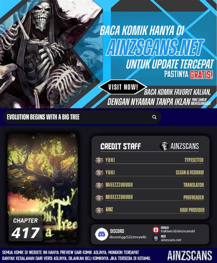 Evolution Begins With A Big Tree Chapter 417 Gambar 1