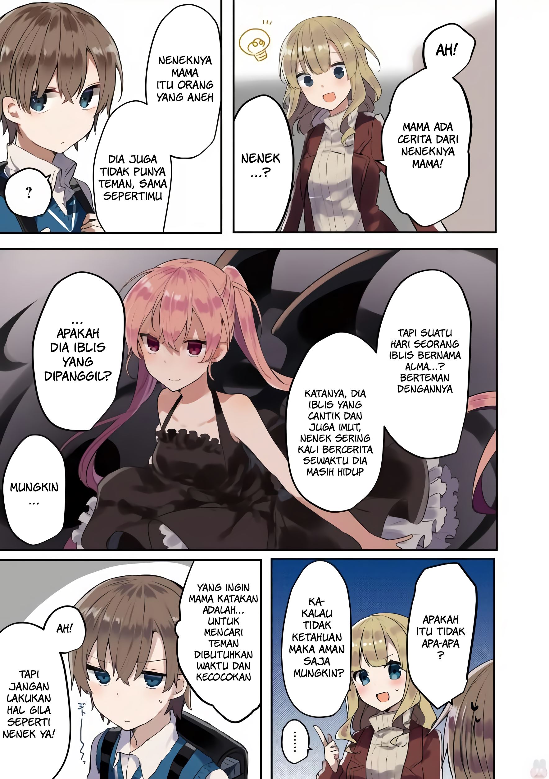 Exorcist to Kubiwa no Akuma Chapter 01.1 Gambar 7