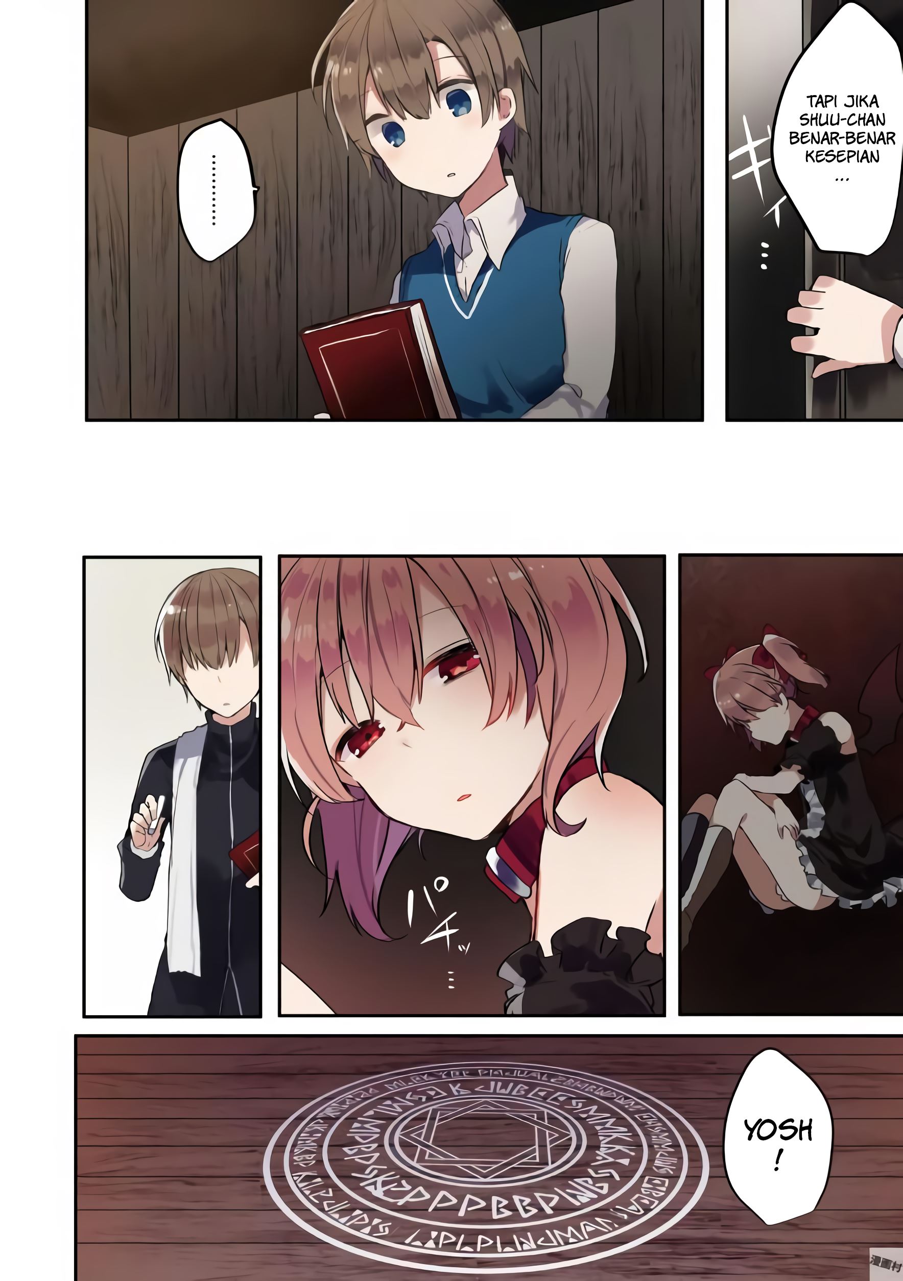 Exorcist to Kubiwa no Akuma Chapter 01.1 Gambar 8