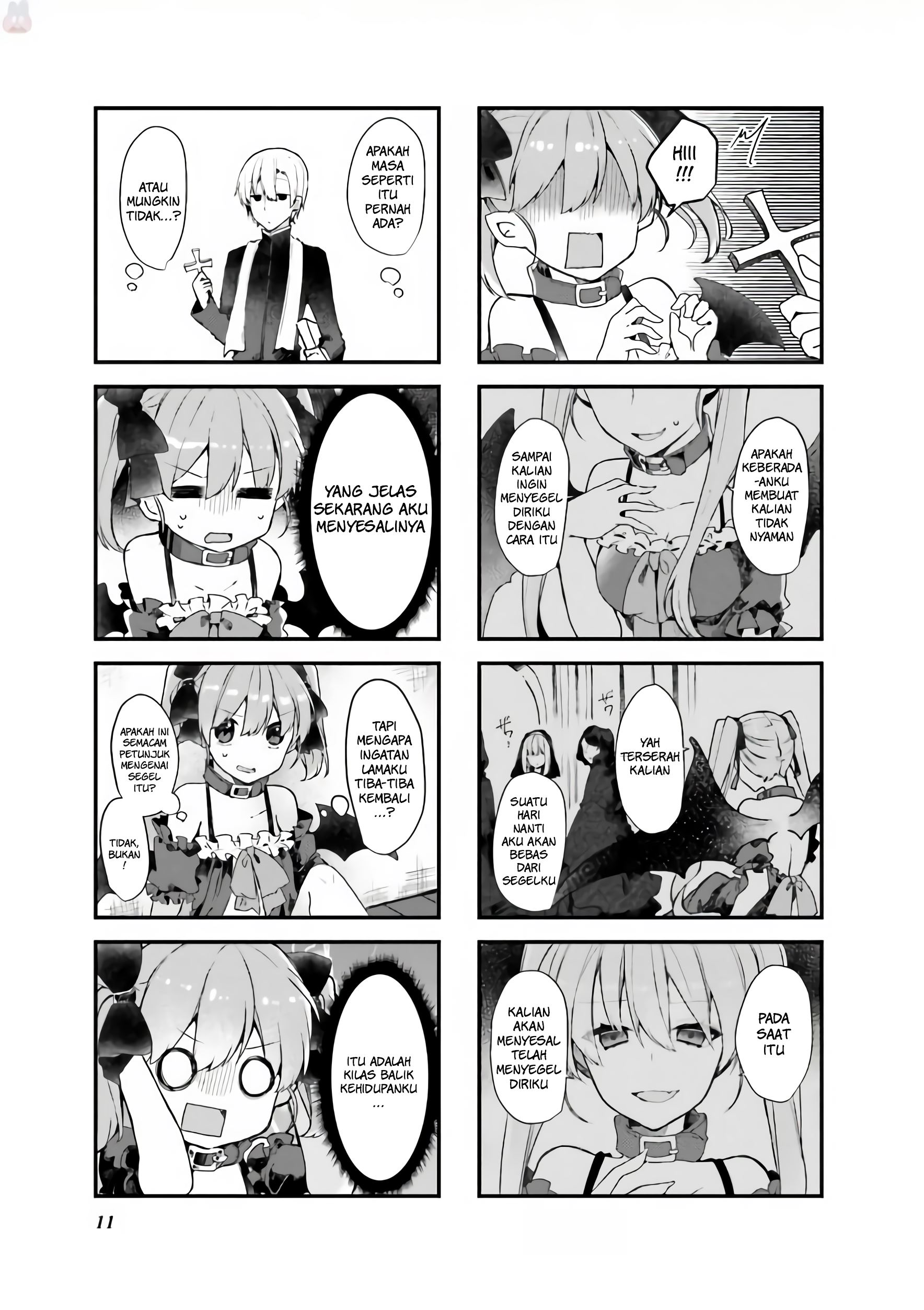 Exorcist to Kubiwa no Akuma Chapter 01.1 Gambar 13