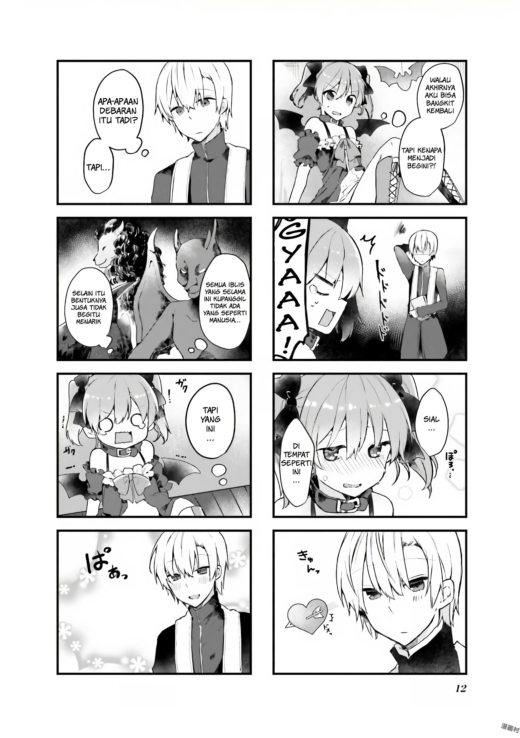 Exorcist to Kubiwa no Akuma Chapter 01.1 Gambar 14