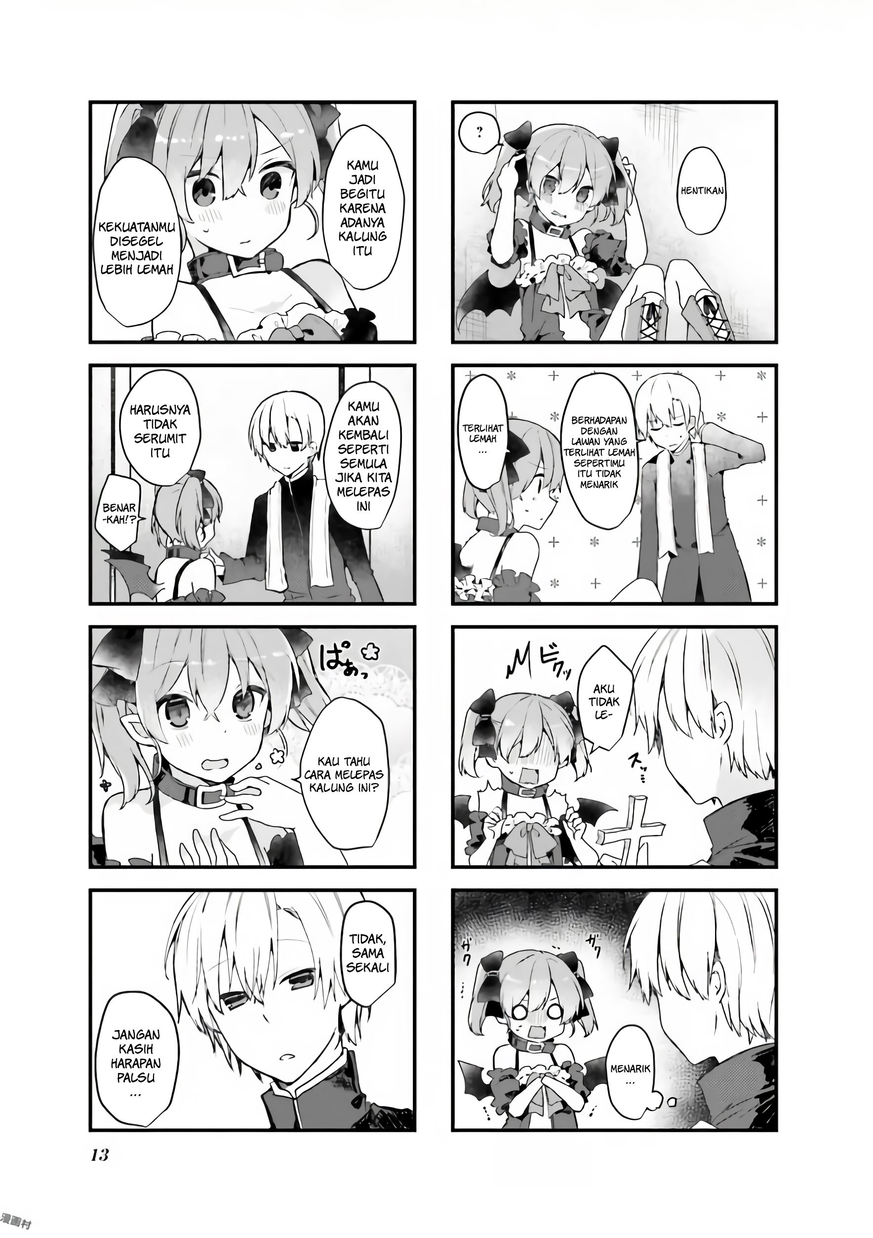Exorcist to Kubiwa no Akuma Chapter 01.1 Gambar 15