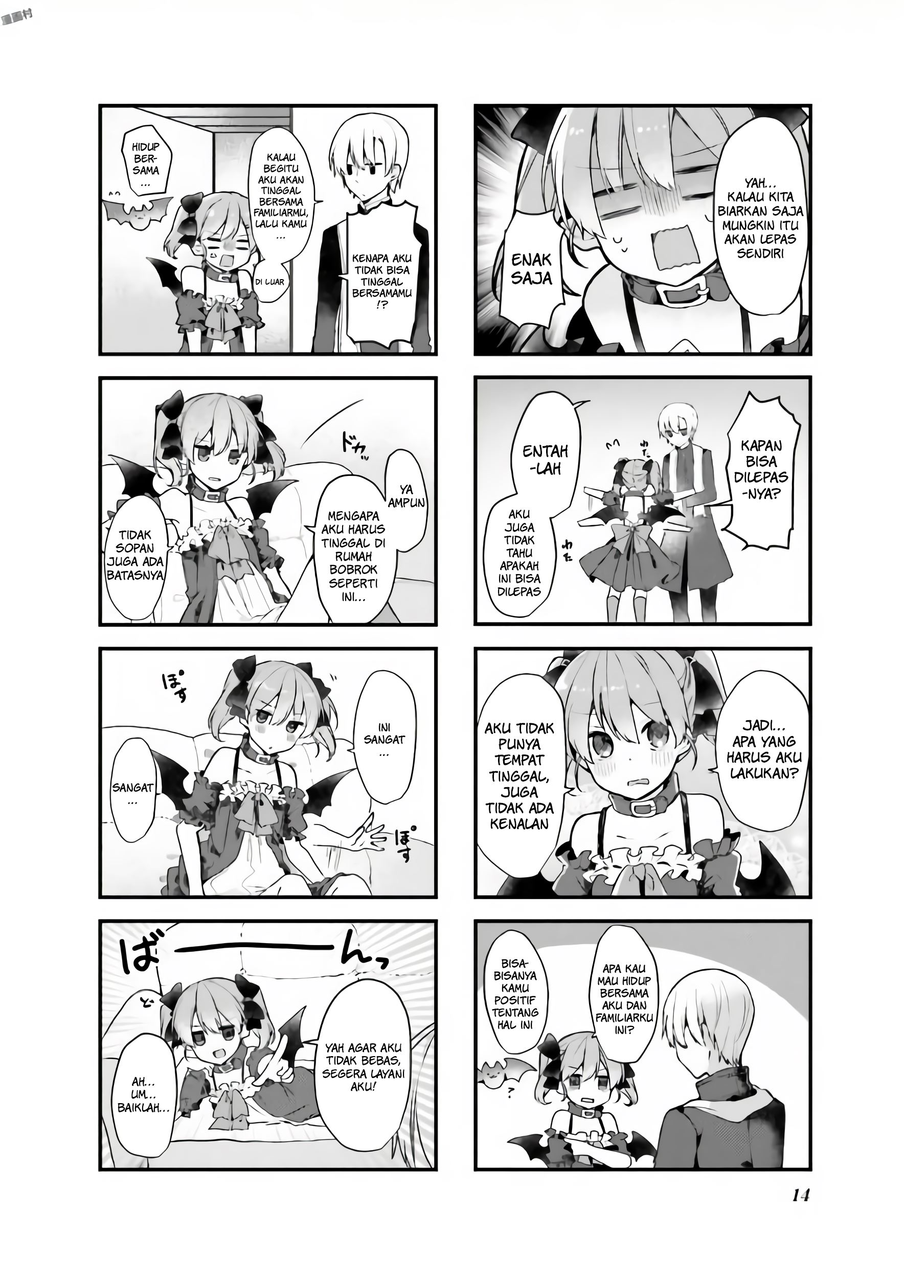 Exorcist to Kubiwa no Akuma Chapter 01.1 Gambar 16