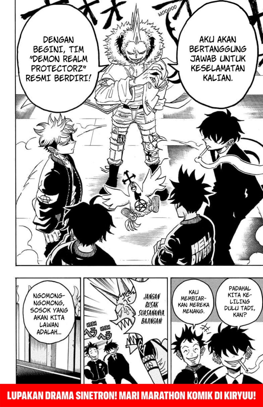 Exorcist no Kiyoshi-kun Chapter 67 Gambar 16