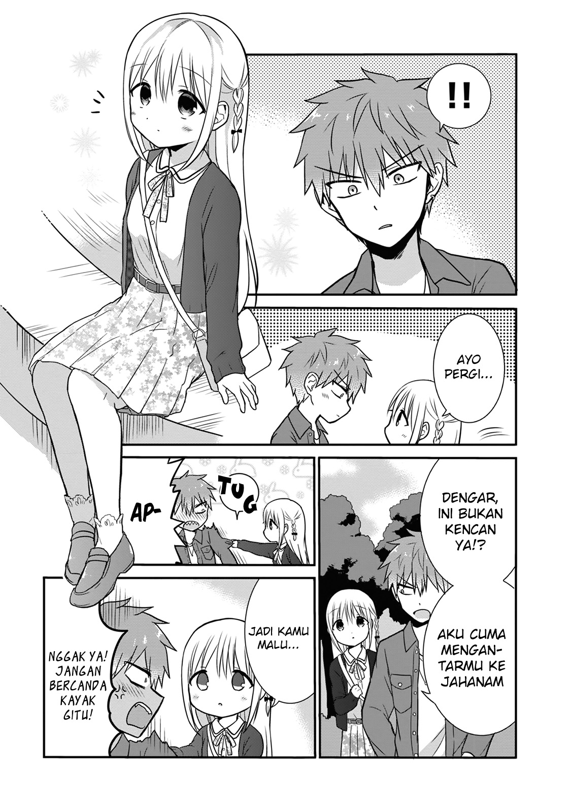 Expressionless Face Girl and Emotional Face Boy Chapter 12 Gambar 3