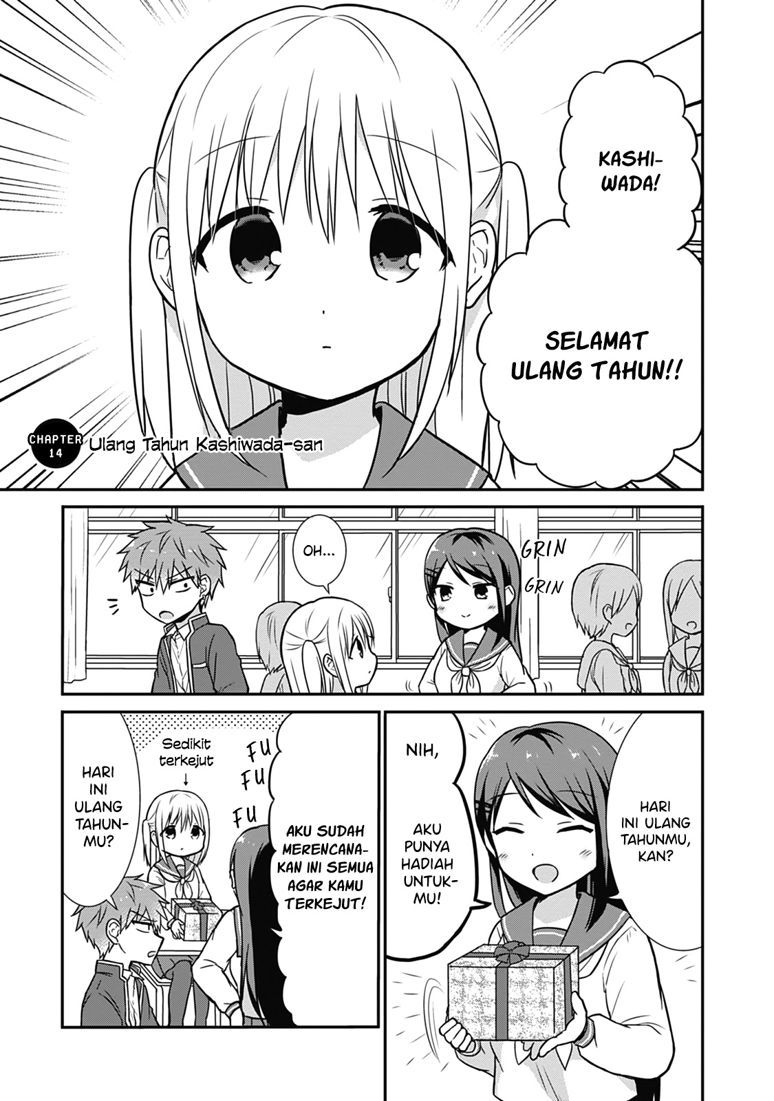 Expressionless Face Girl and Emotional Face Boy Chapter 14 Gambar 4