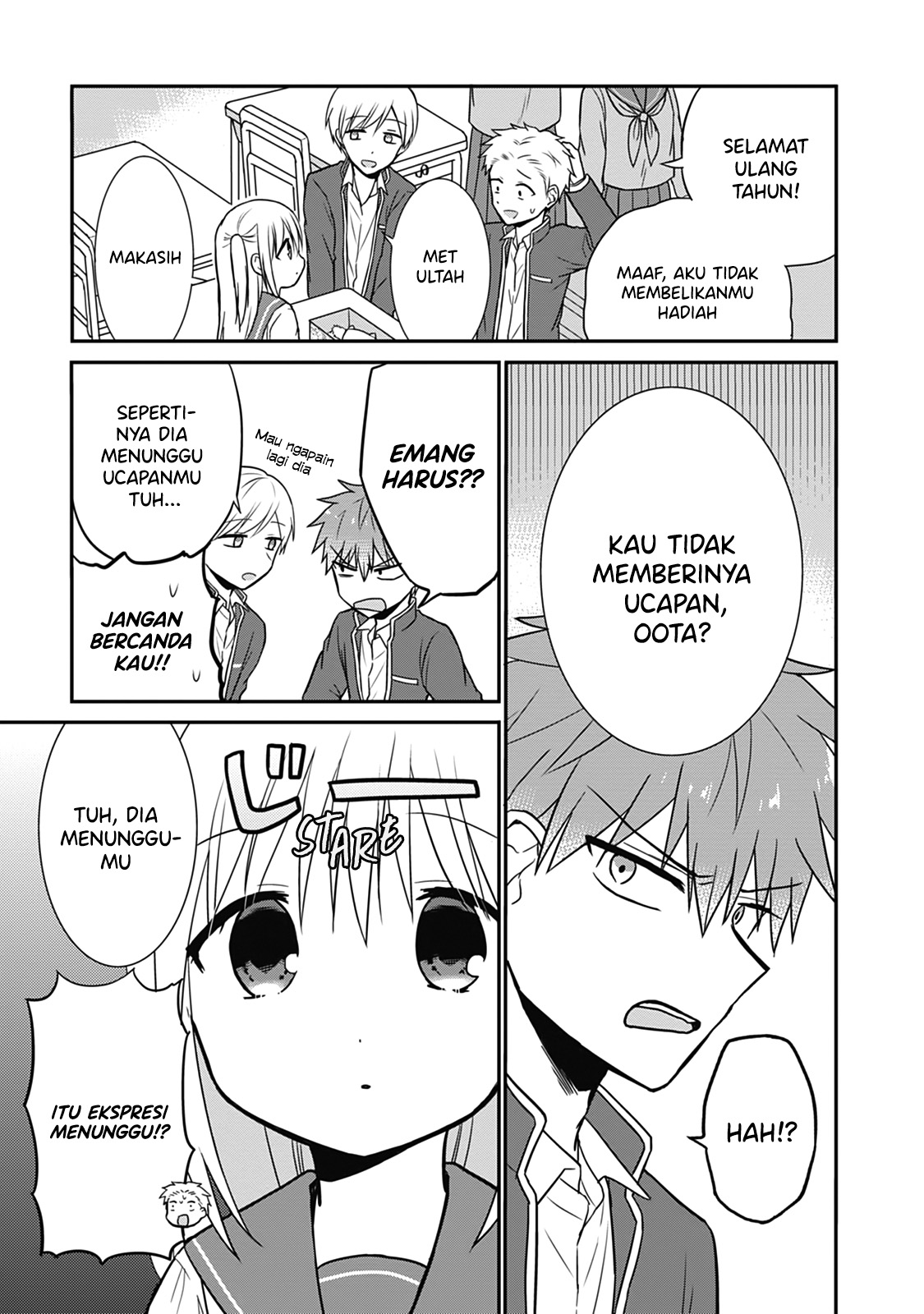 Expressionless Face Girl and Emotional Face Boy Chapter 14 Gambar 6