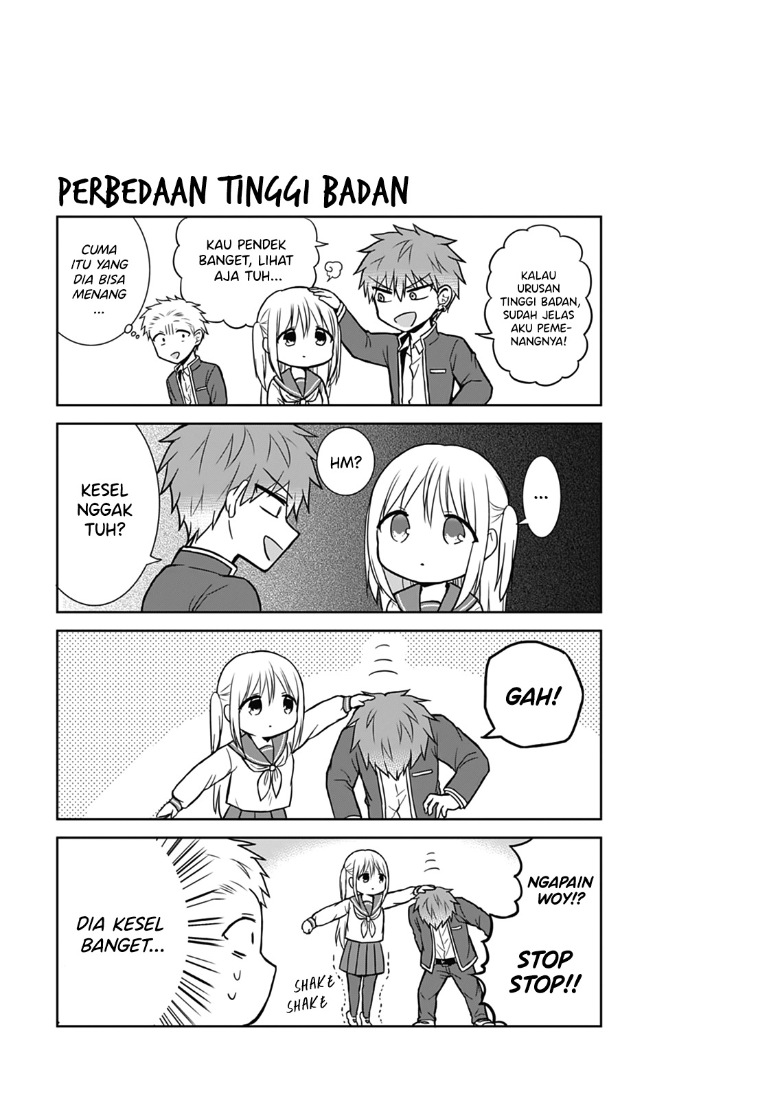 Expressionless Face Girl and Emotional Face Boy Chapter 14 Gambar 12