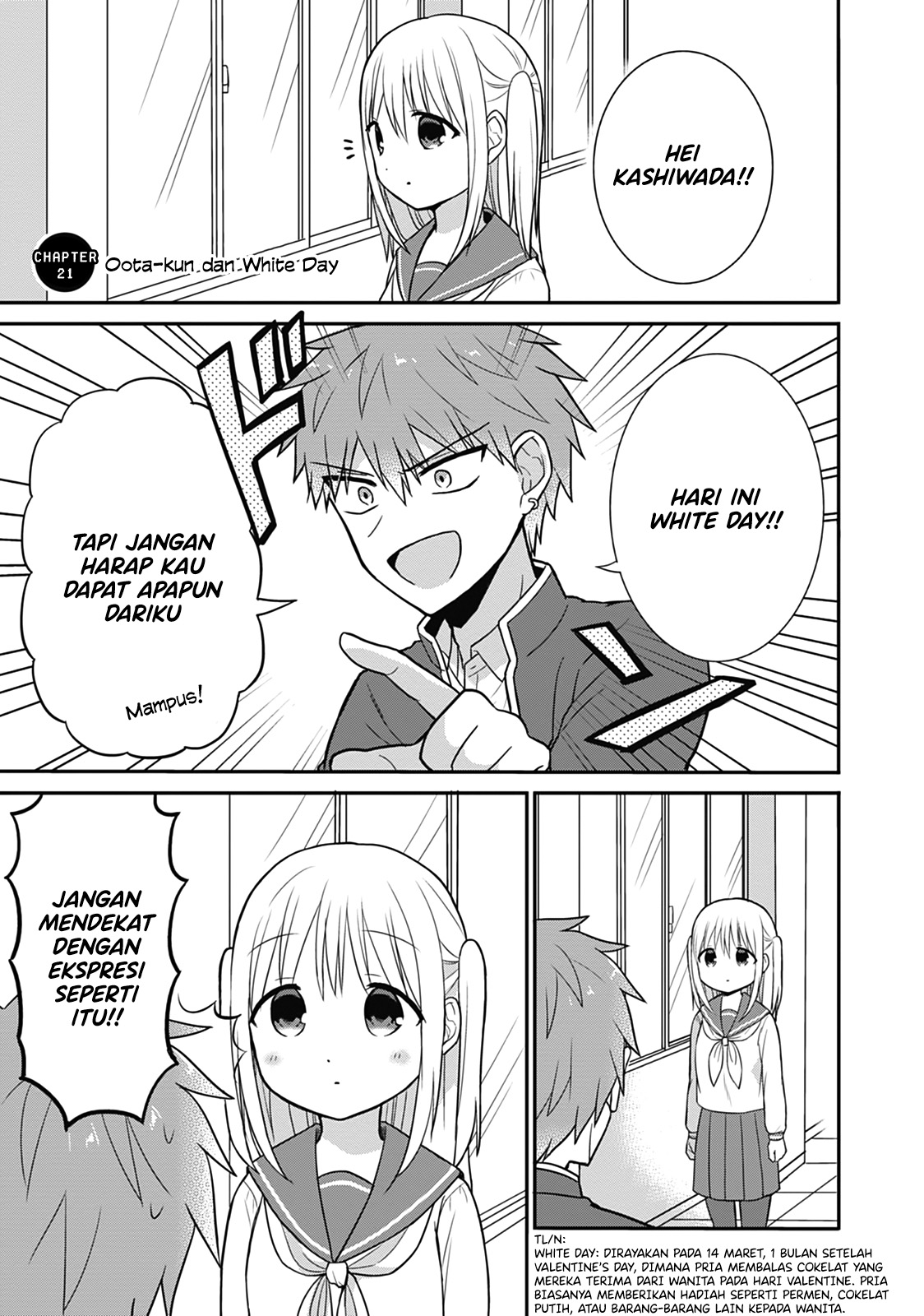 Expressionless Face Girl and Emotional Face Boy Chapter 21 Gambar 1
