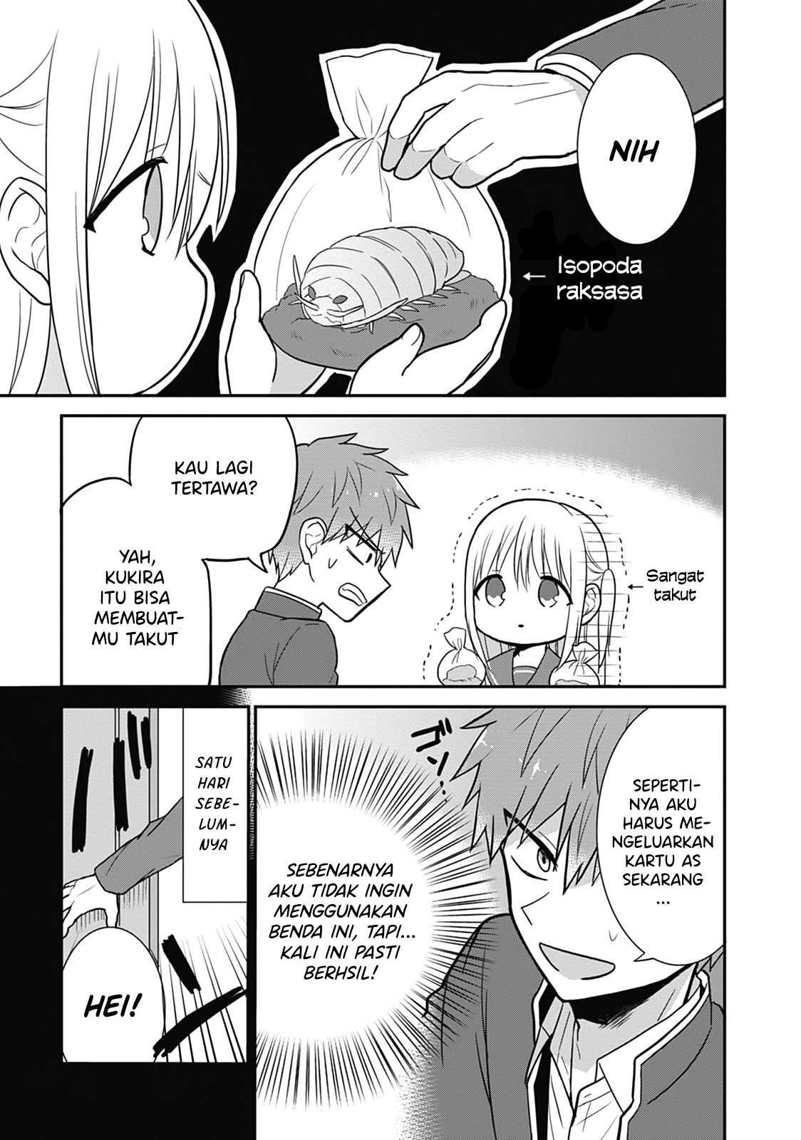 Expressionless Face Girl and Emotional Face Boy Chapter 21 Gambar 3