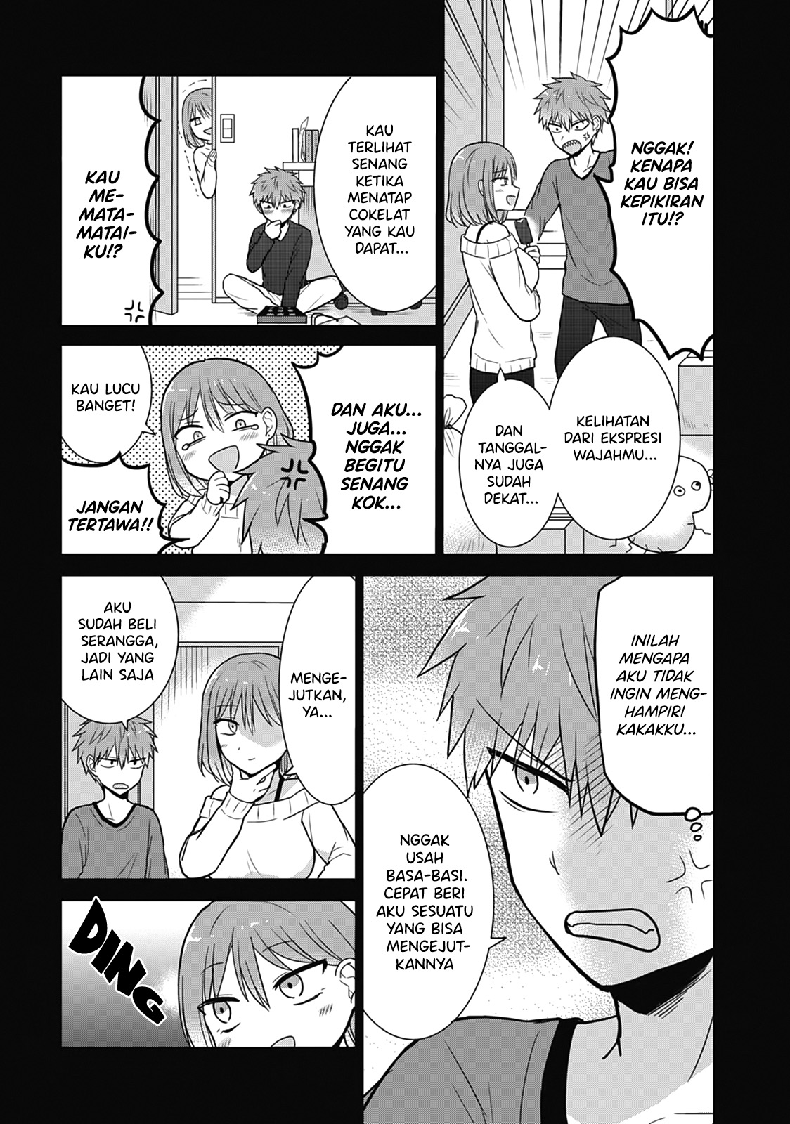 Expressionless Face Girl and Emotional Face Boy Chapter 21 Gambar 5