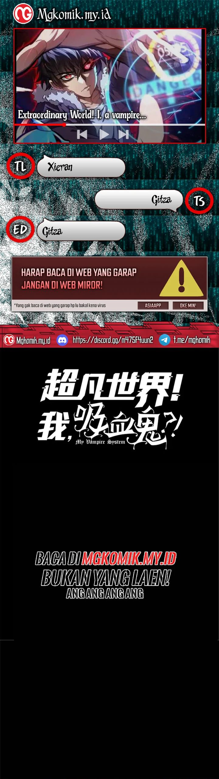 Extraordinary World?! Me… A Vampire?! Chapter 02 Gambar 1