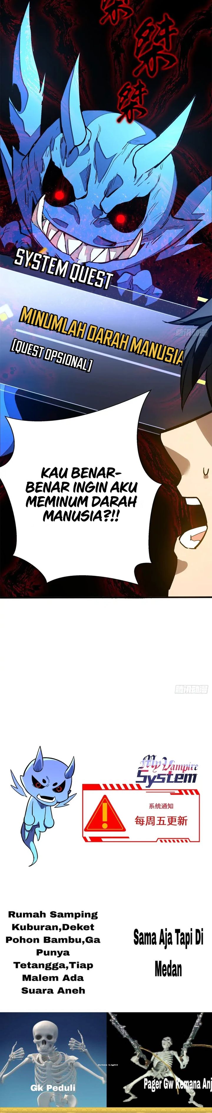 Extraordinary World?! Me… A Vampire?! Chapter 06 Gambar 16